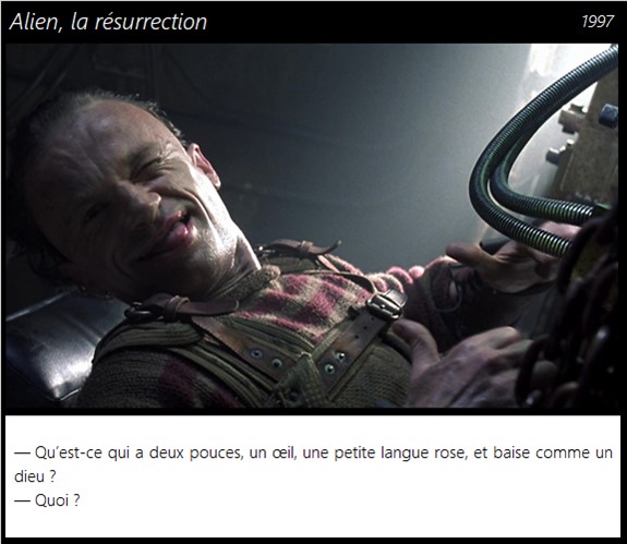 Alien, la résurrection