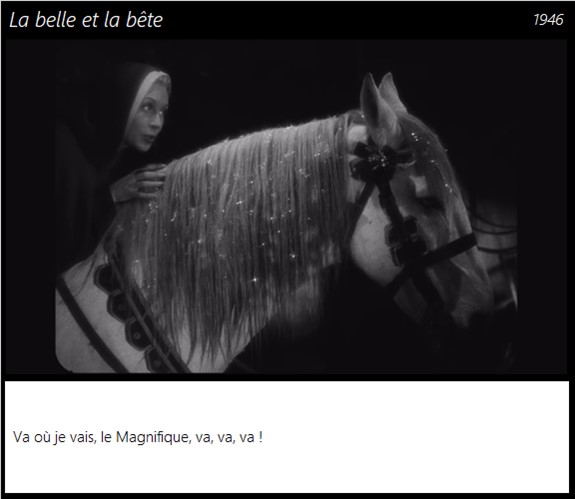 La belle et la bête