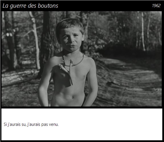 La guerre des boutons