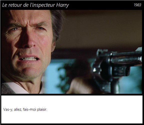 Le retour de l’inspecteur Harry