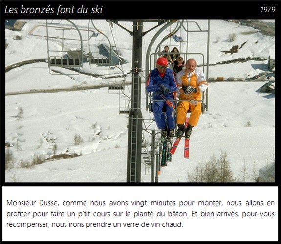 Les bronzés font du ski