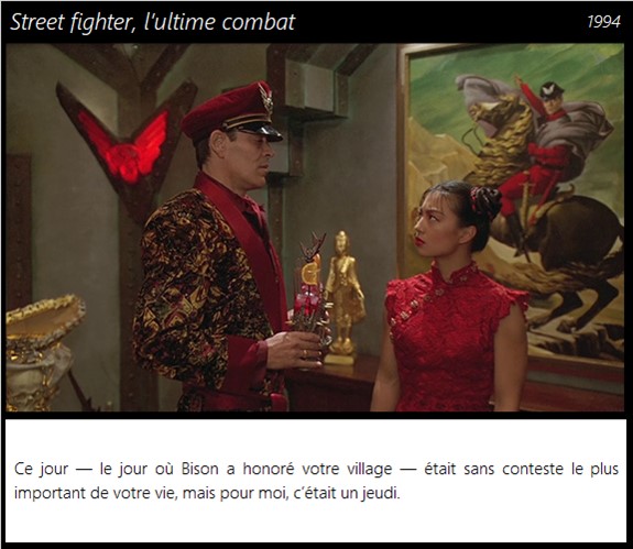 Street fighter, l’ultime combat