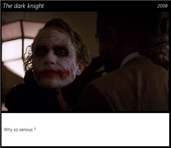 The dark knight