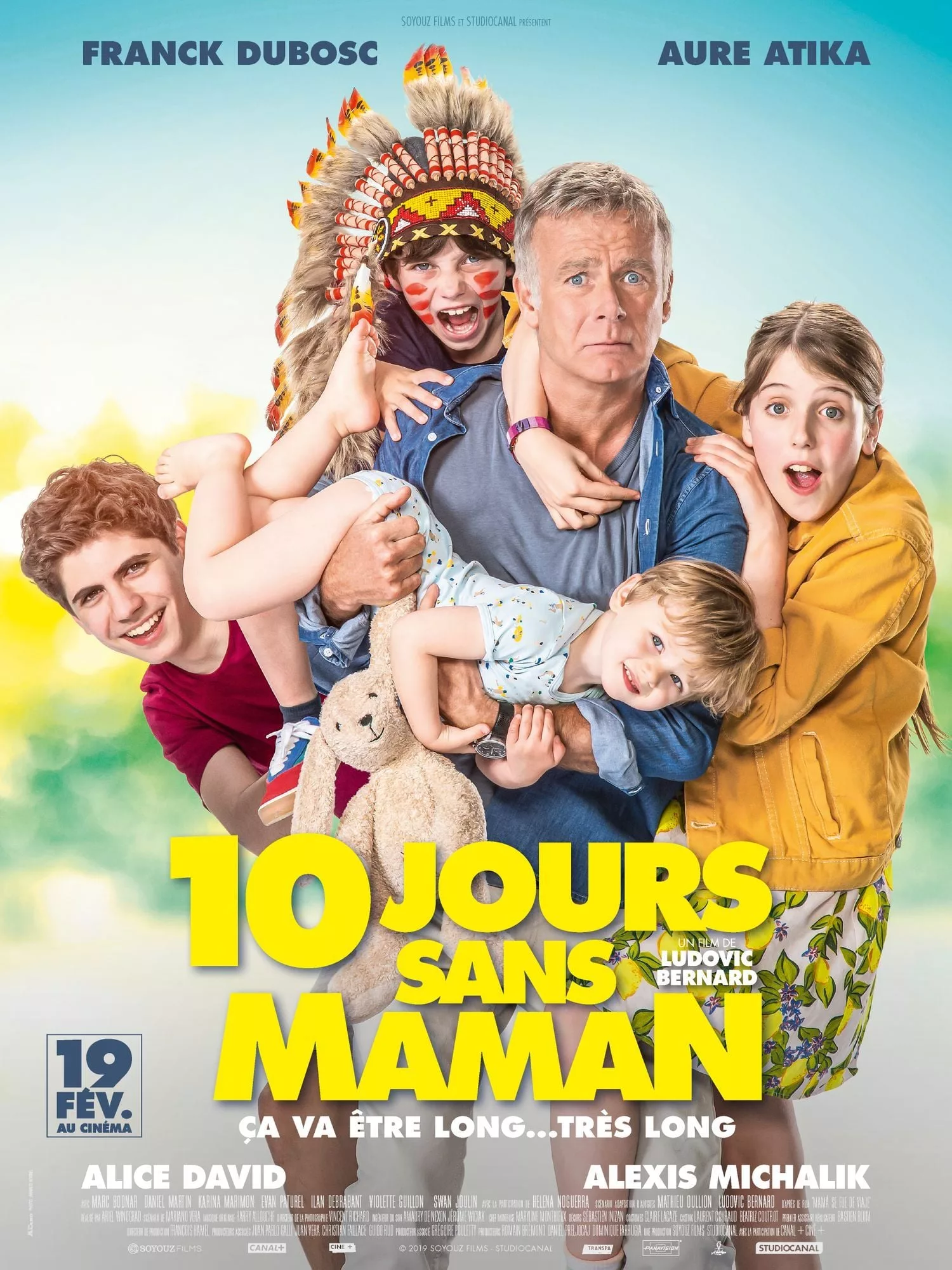 Illustration de critique : 10 jours sans maman : Antoine, DRH d'une grande enseigne de bricolage, est en passe de devenir le numéro 1 de sa boîte. C'est le moment que…