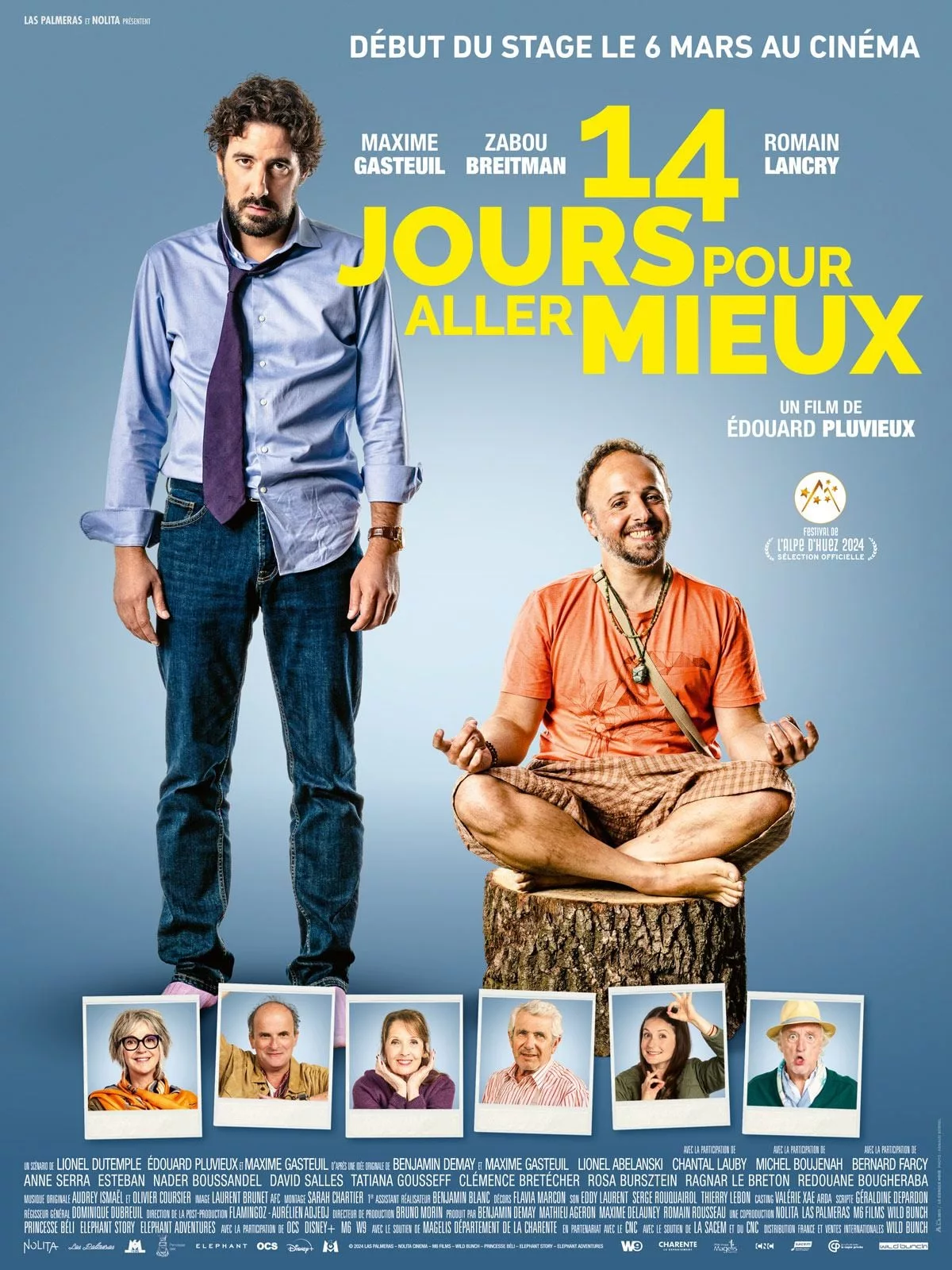 Illustration de critique : 14 jours pour aller mieux : Maxime, cadre ambitieux et cartésien, ne pense qu'à sa carrière et à son futur mariage avec Nadège, la fille de son p…
