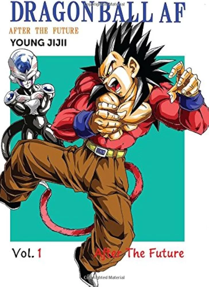 Illustration de critique : Dragon ball AF (Young Jijii) : A Youngjijii, 3 ans se sont écoulés depuis Omega Shenron. Vegeta peut désormais passer en Super Saiyan 3. Pan a égale…