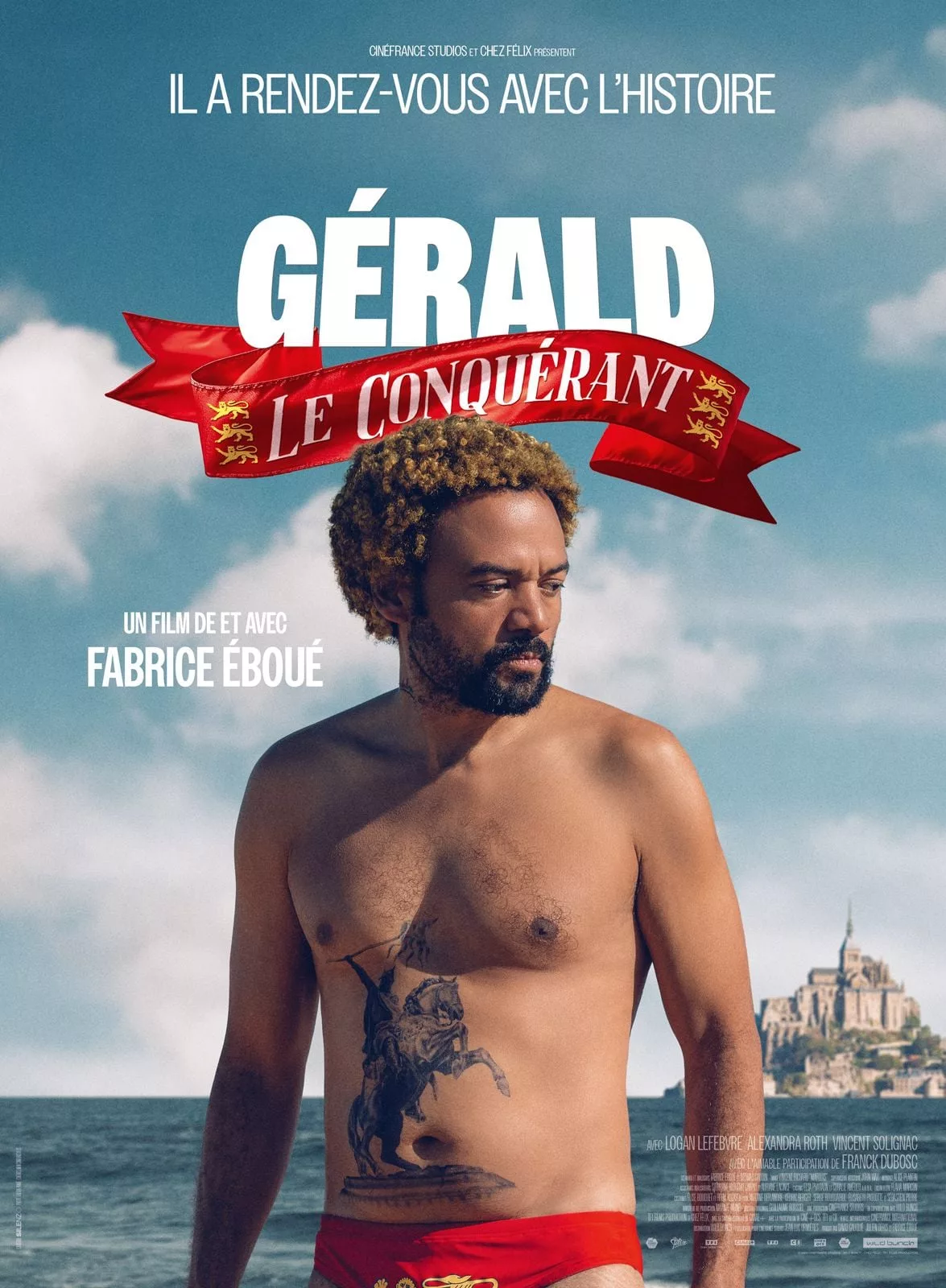 Illustration de critique : Gérald le conquérant : Il s’appelle Gérald. Son objectif : redorer le blason de sa région de cœur, la Normandie. Sa méthode : bâtir le plus …