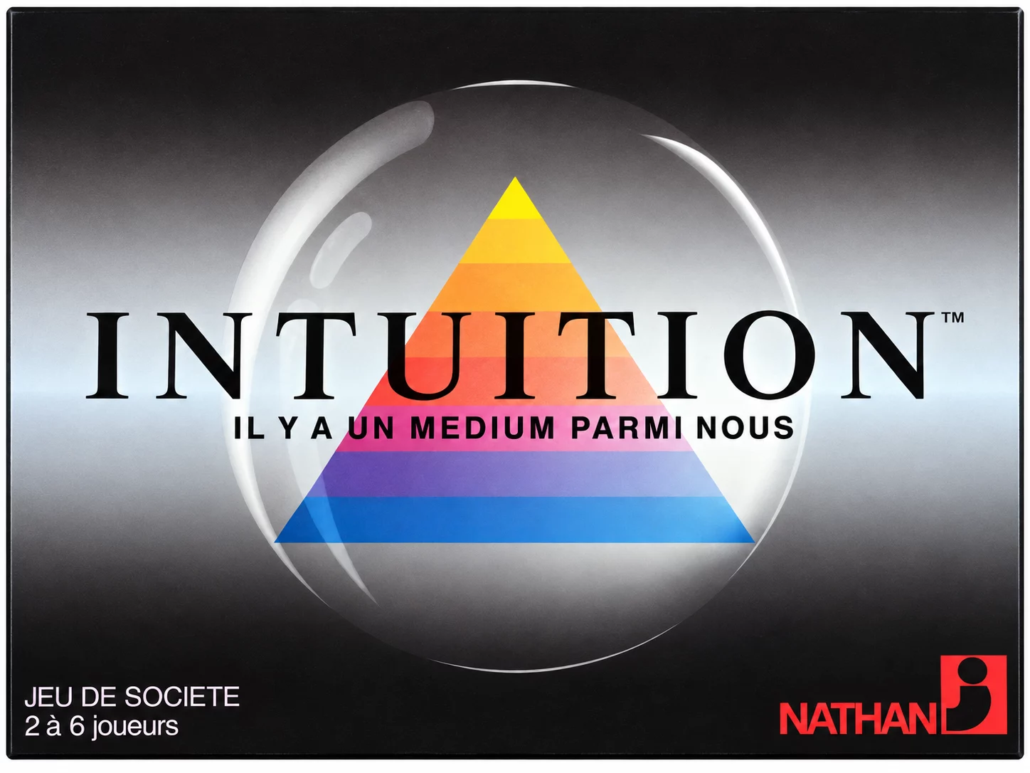 Illustration de critique : Intuition : Un jeu de plateau où il faut deviner les réponses de ses adversaires à des questions sur leurs goûts et leur personna…