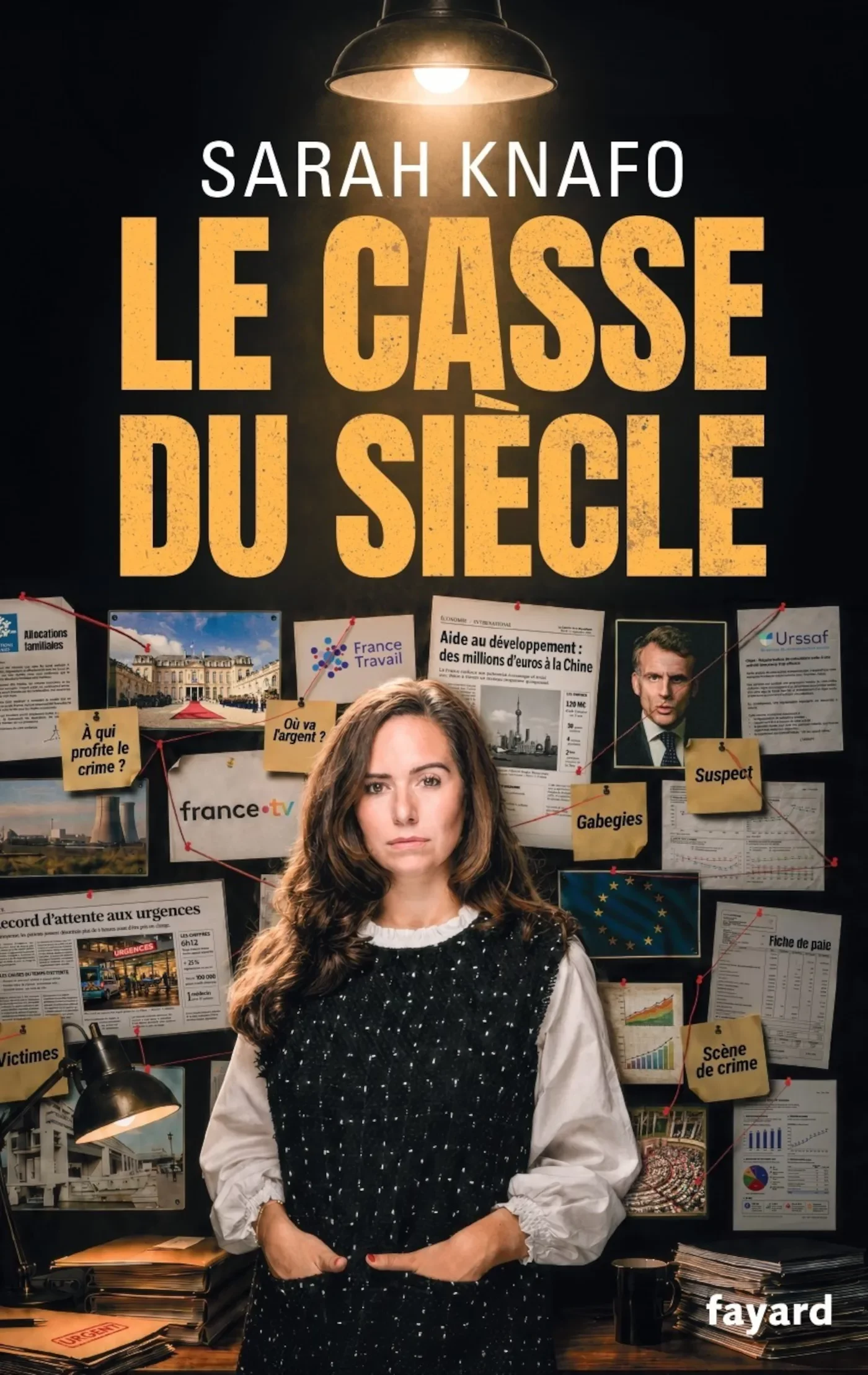 Illustration de critique : Le casse du siècle : Ils vous ont tout volé. Ils ont tout détruit. Et ils tiennent tout le système. Ils ont réussi le casse du siècle. Sar…
