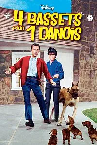 Illustration de critique : 4 bassets pour un danois