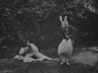Illustration de critique : Alice au pays des merveilles (1903)