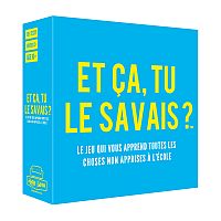 Et ça, tu le savais ?