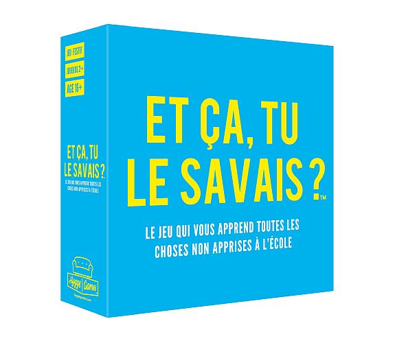 Et ça, tu le savais ?