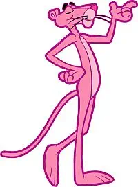 Illustration de critique : La panthère rose