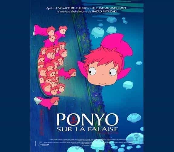 Ponyo sur la falaise