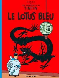 Illustration de critique : Le Lotus bleu