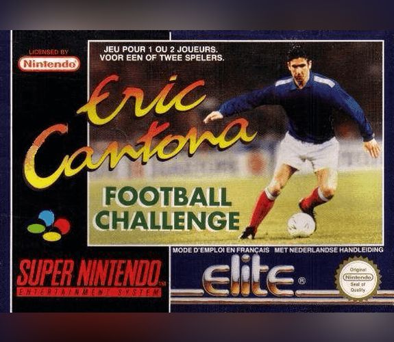 Éric Cantona football challenge