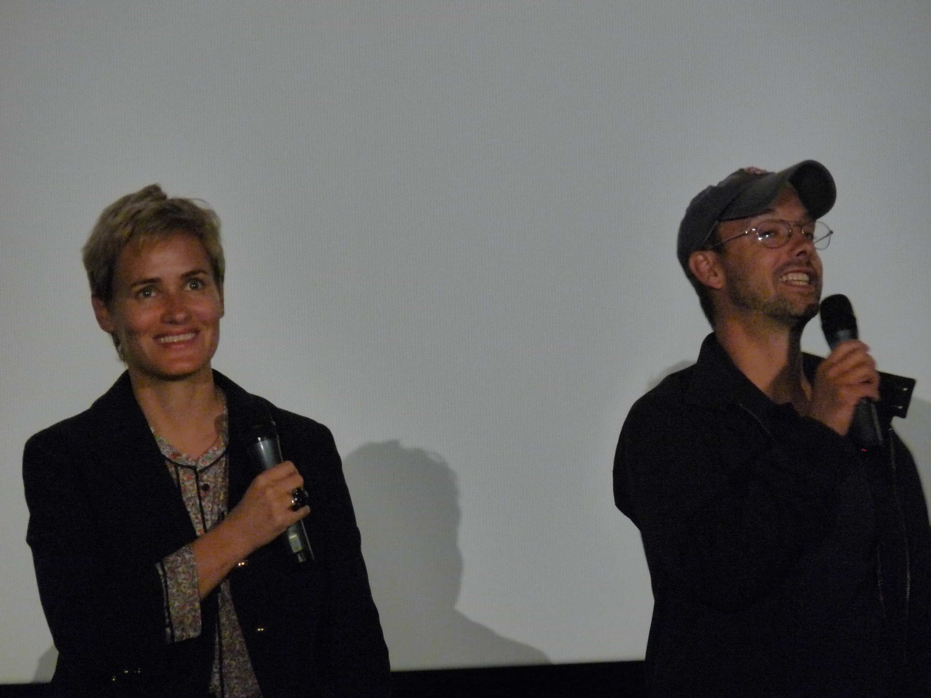 Judith Godrèche et Maurice Barthélémy à l'avant-première du film