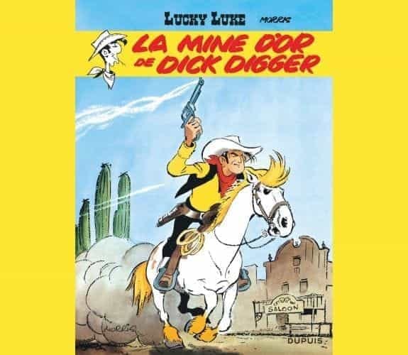 Lucky Luke — 01. La mine d'or de Dick Digger