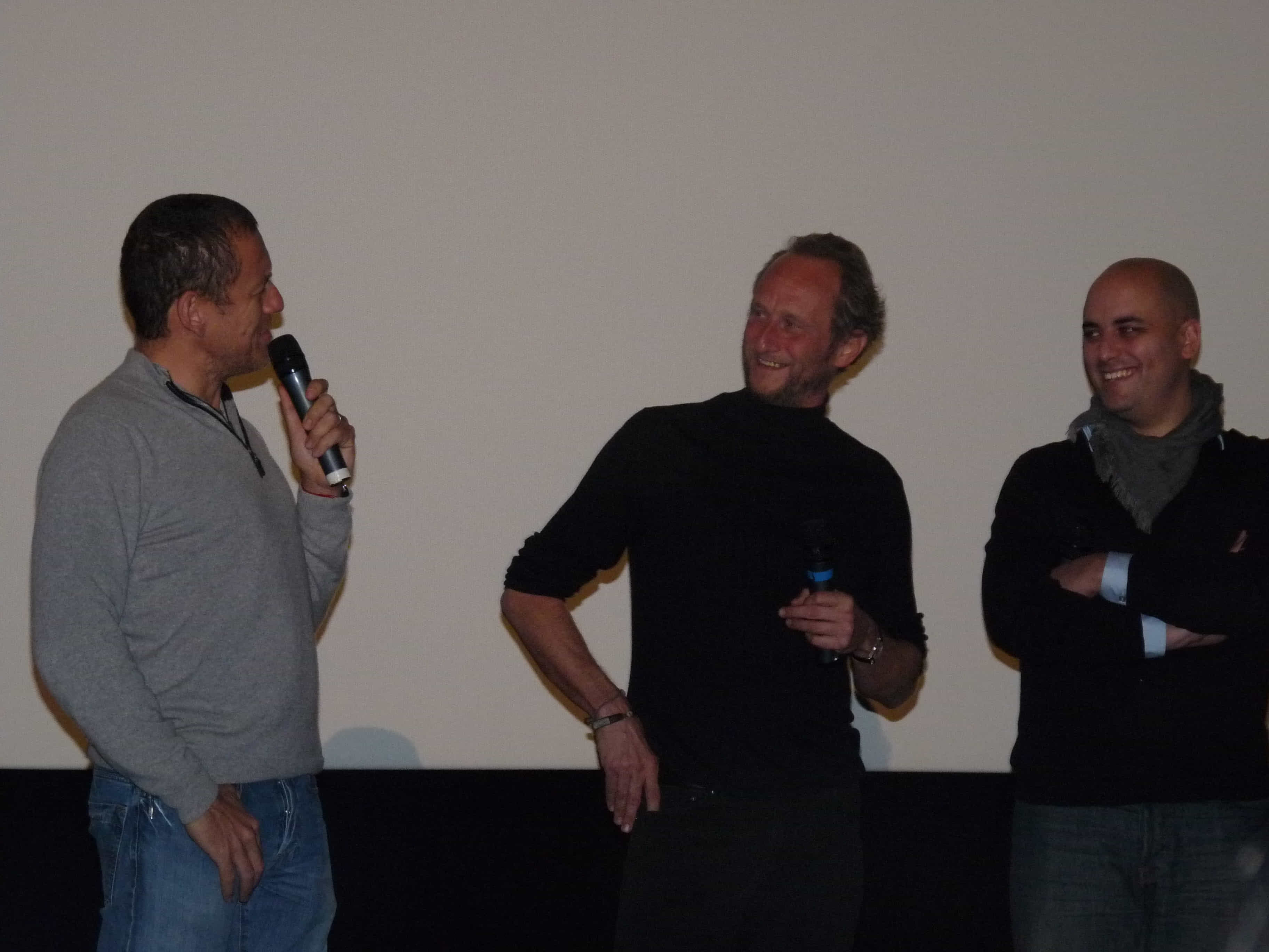 Dany Boon, Benoît Poelvoorde et Jérôme Commandeur à l'avant-première du film