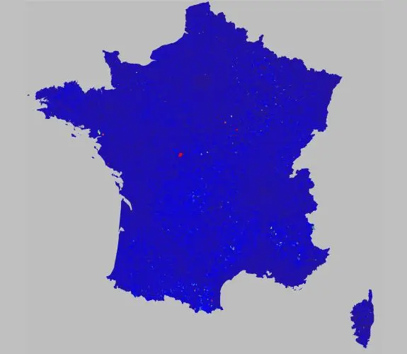 Vignette : Votes blancs et nuls : Résultats du second tour